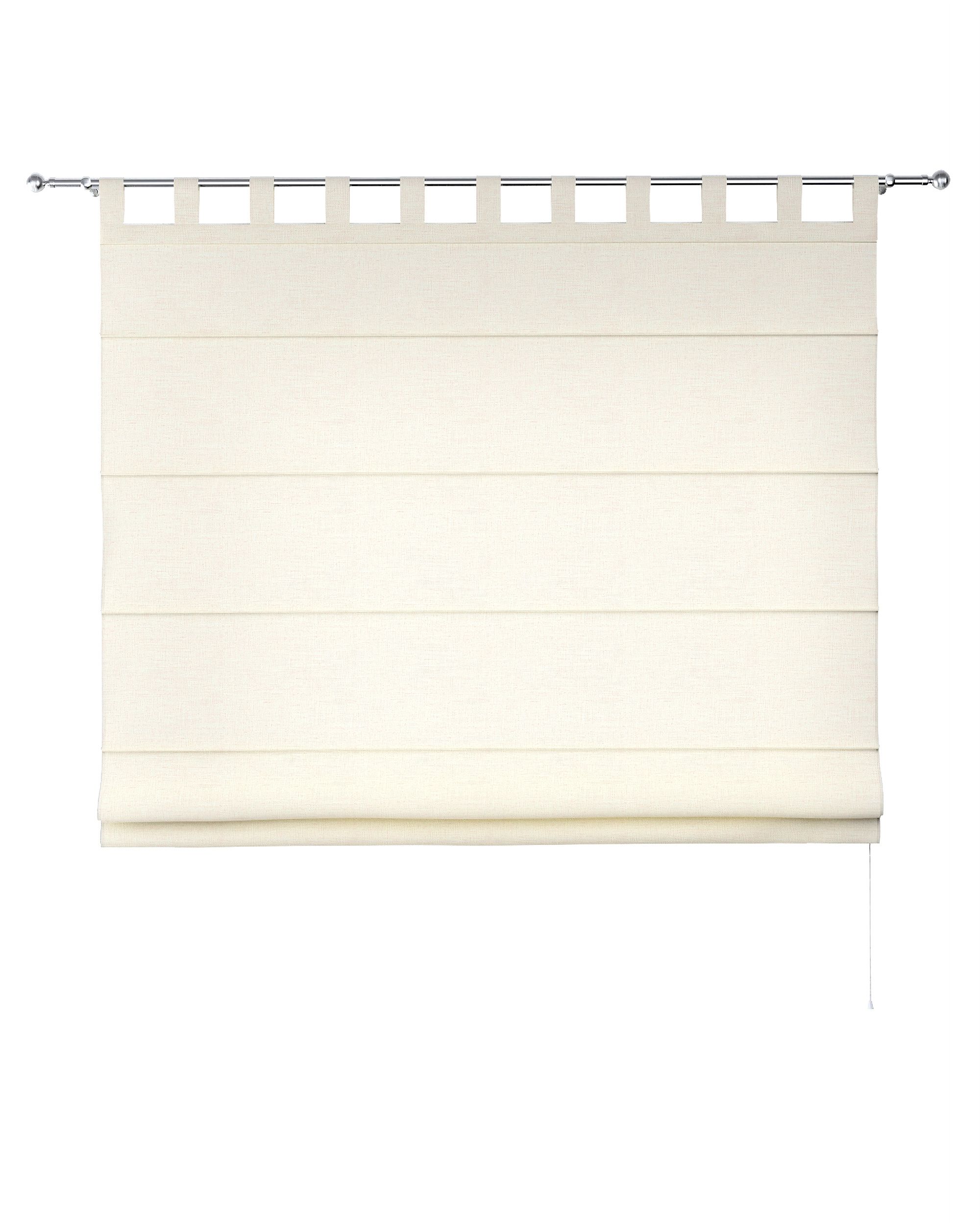 Store romain Verona couleur crème tissu tresse (hover)