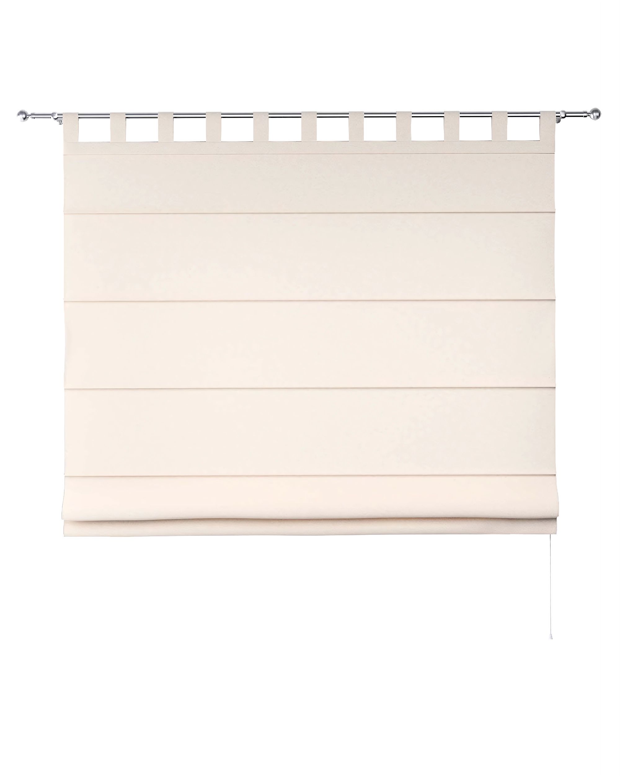 Store romain Verona couleur beige tissu tresse (hover)