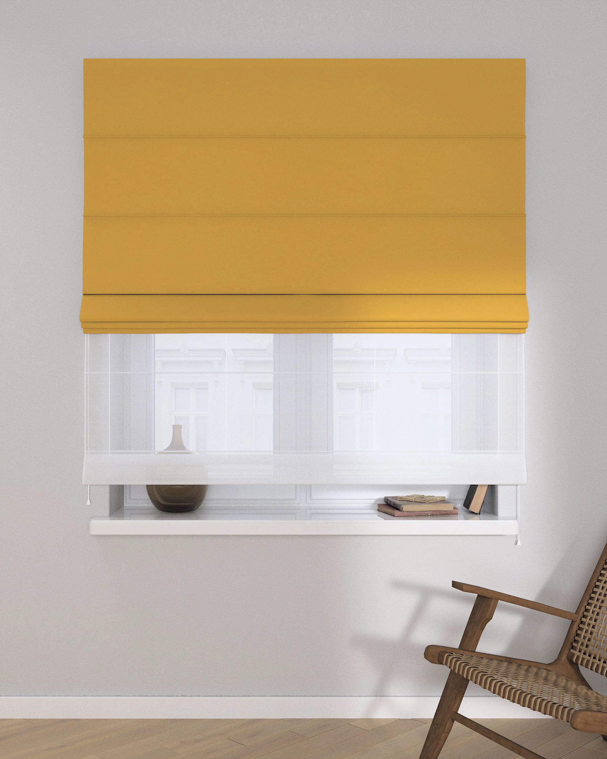 Store romain Duo couleur jaune (hover)