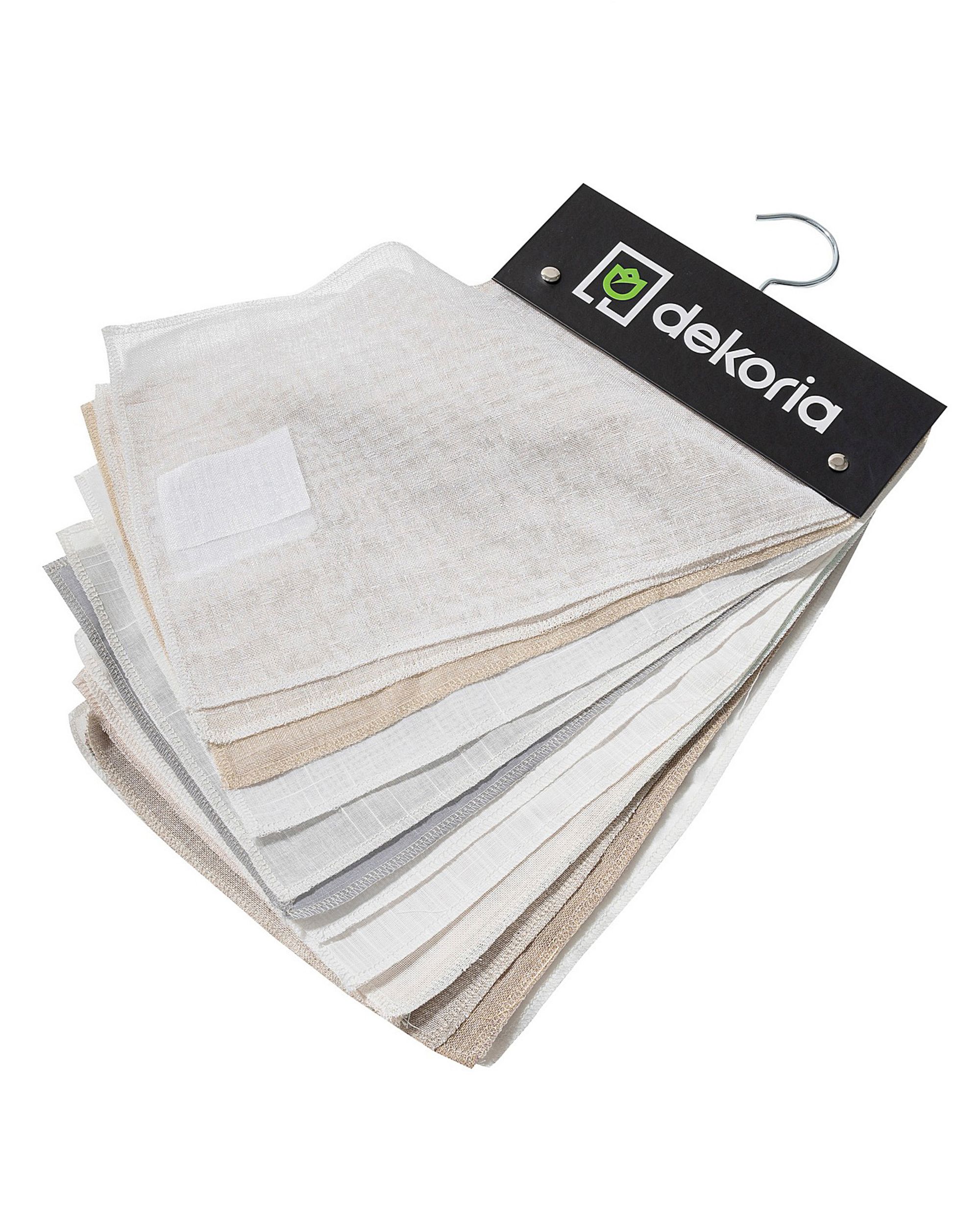 Nuanciers de tissus transparents