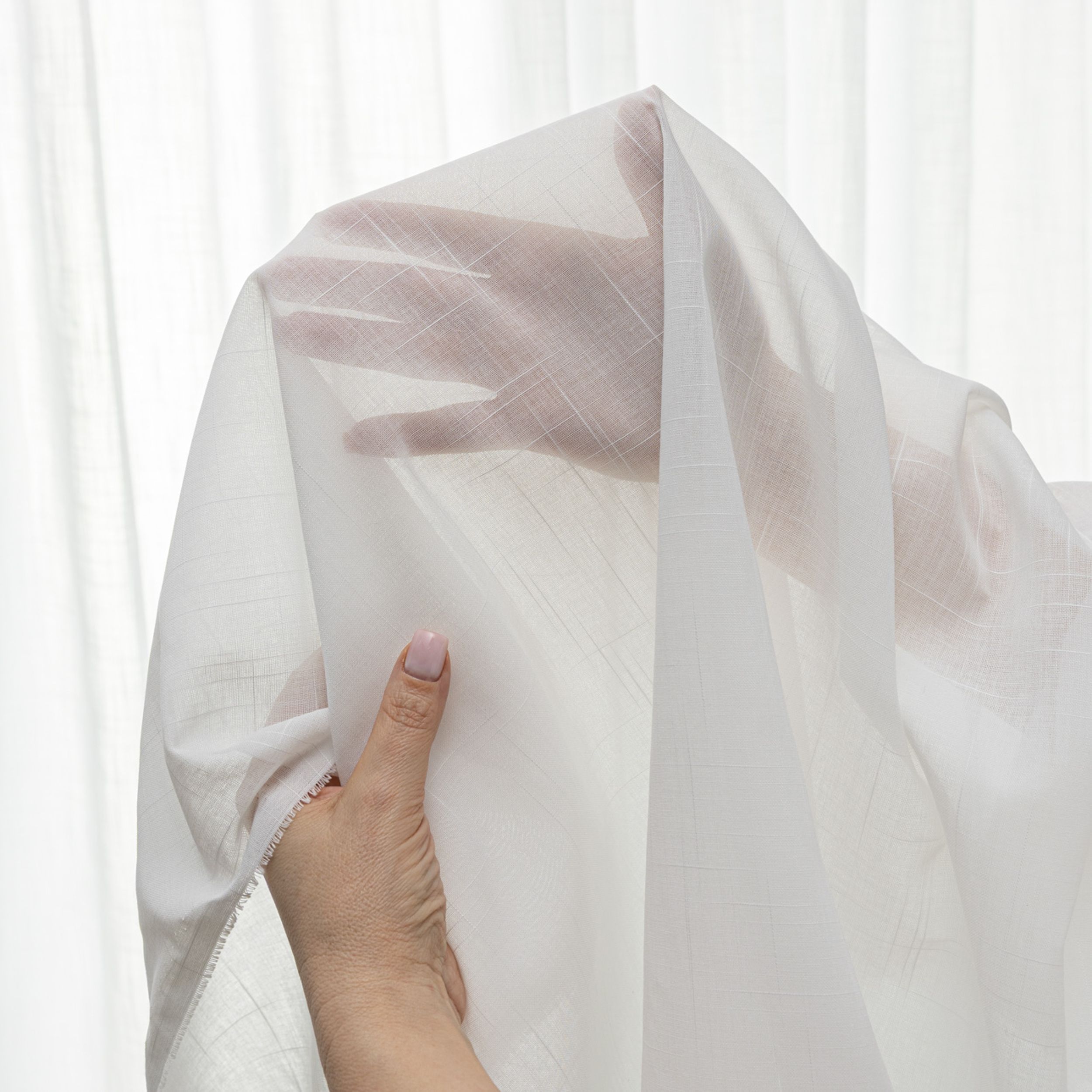 Romantica 128-77 blanc transparent