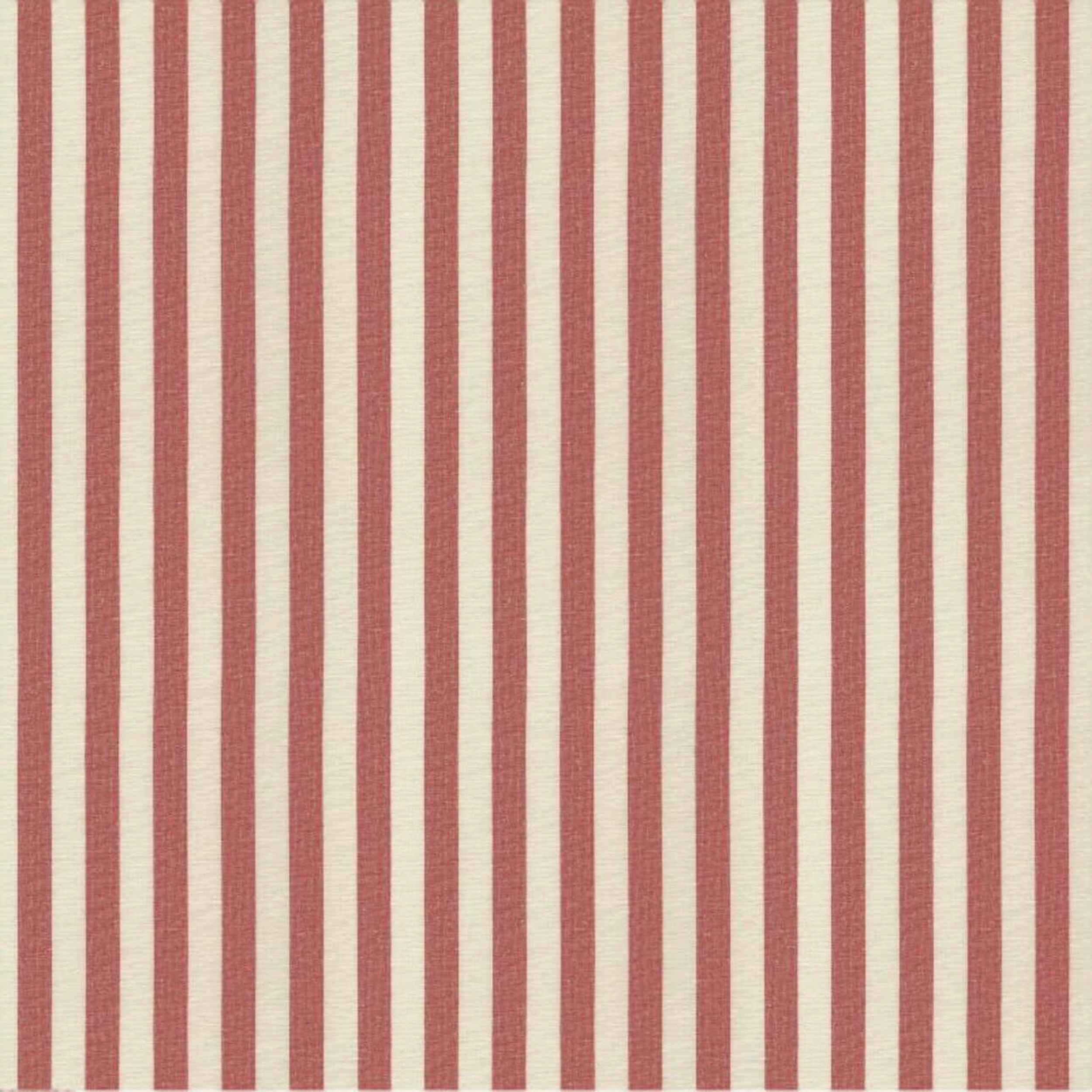 Quadro 136-17 rayures rouge et blanc (1,5cm)