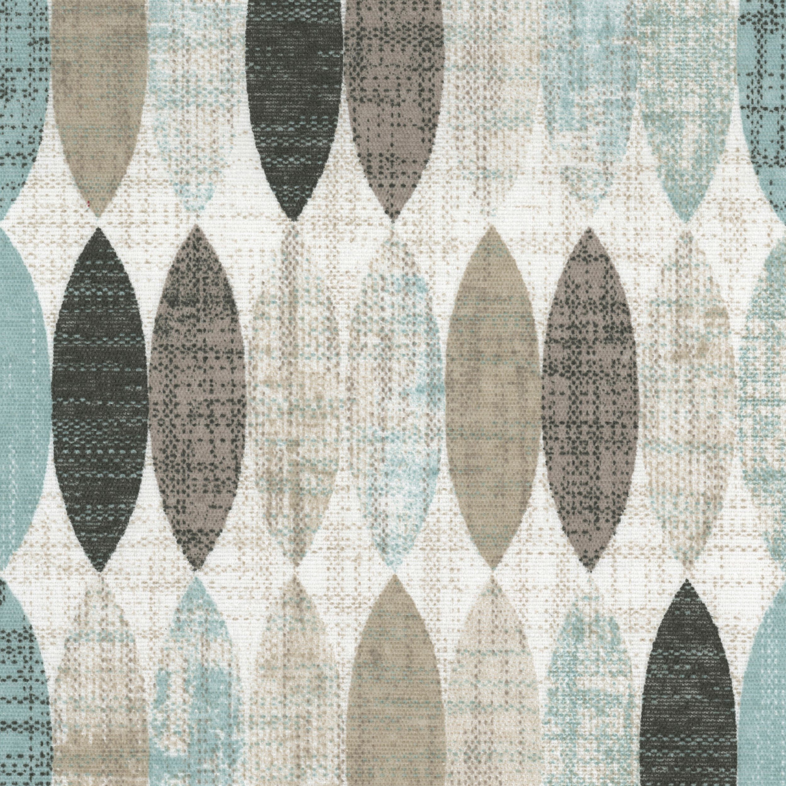 Modern 141-91 motifs en nuances de bleu, beige et noir sur fond clair