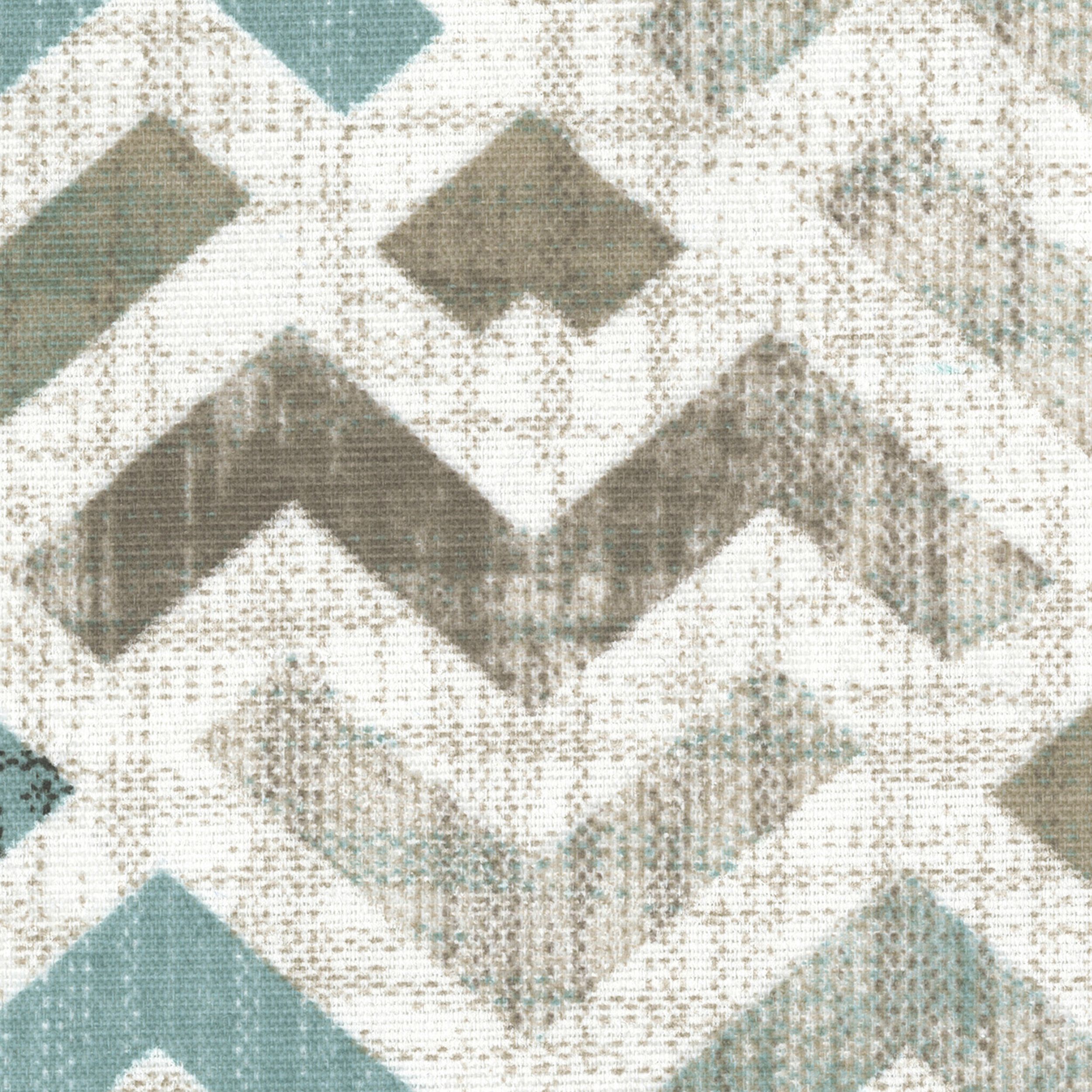 Modern 141-93 motif géométrique en bleu pastel et beige sur fond clair