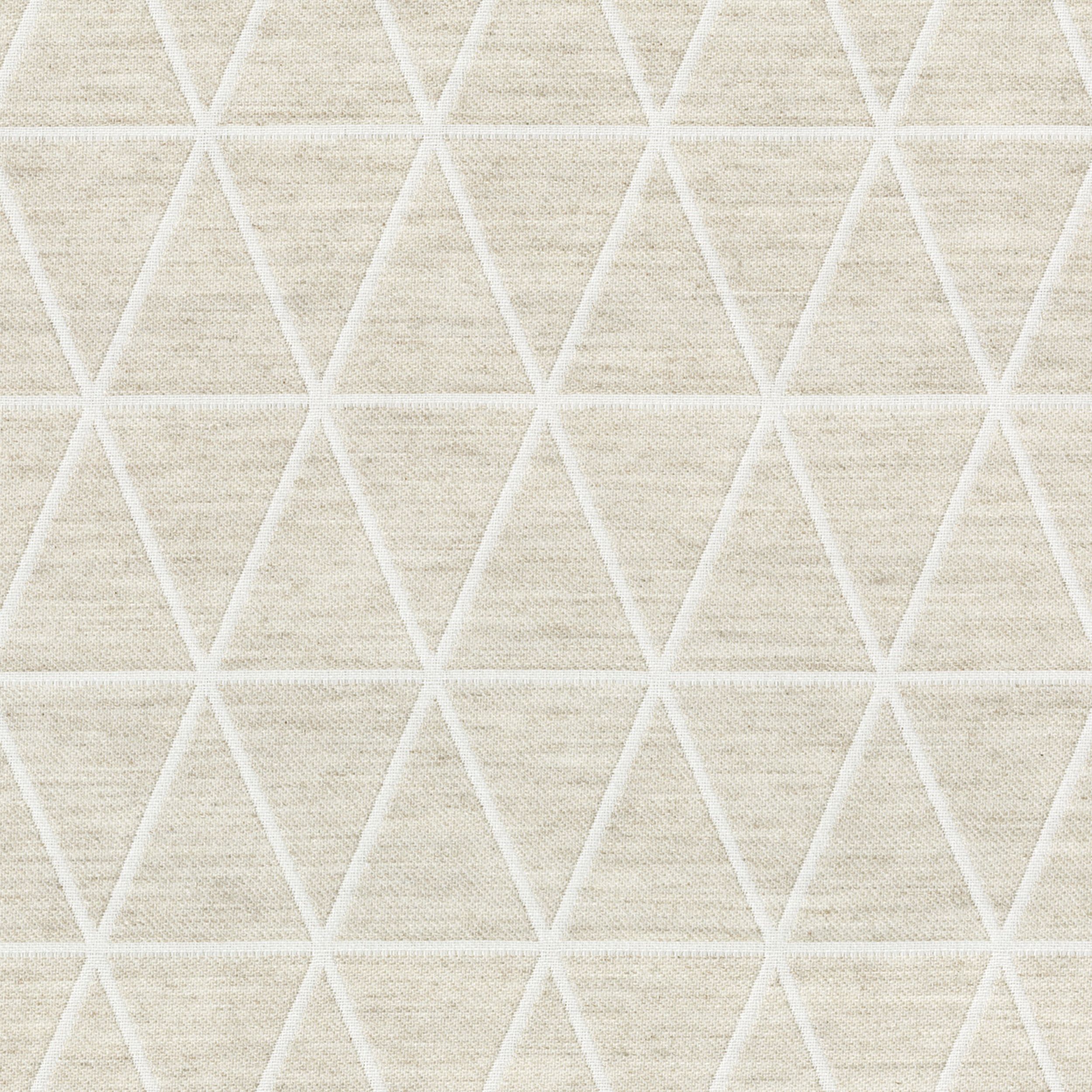 Sunny 143-49 triangles sur fond beige lin