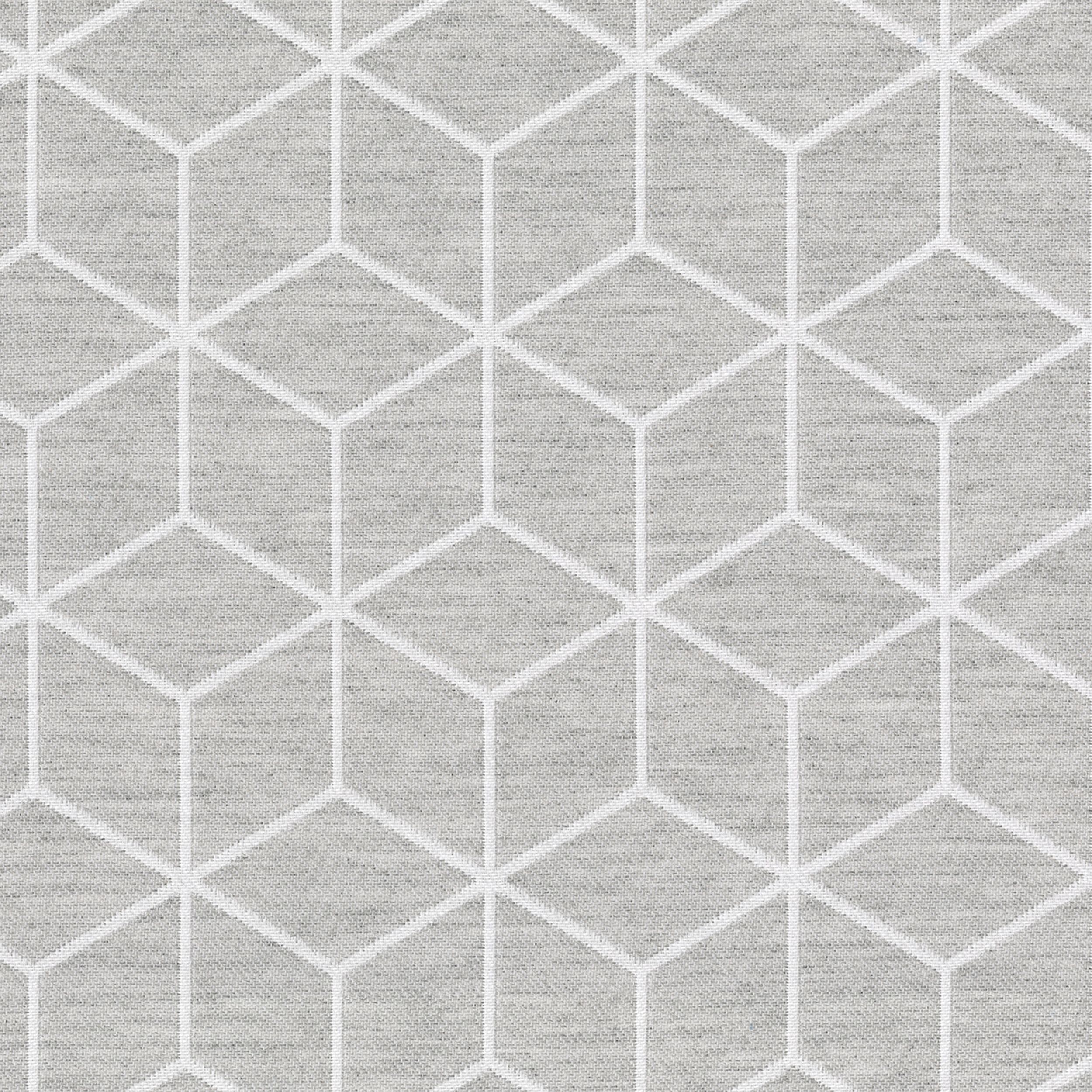 Sunny 143-50 motif cubes sur fond gris