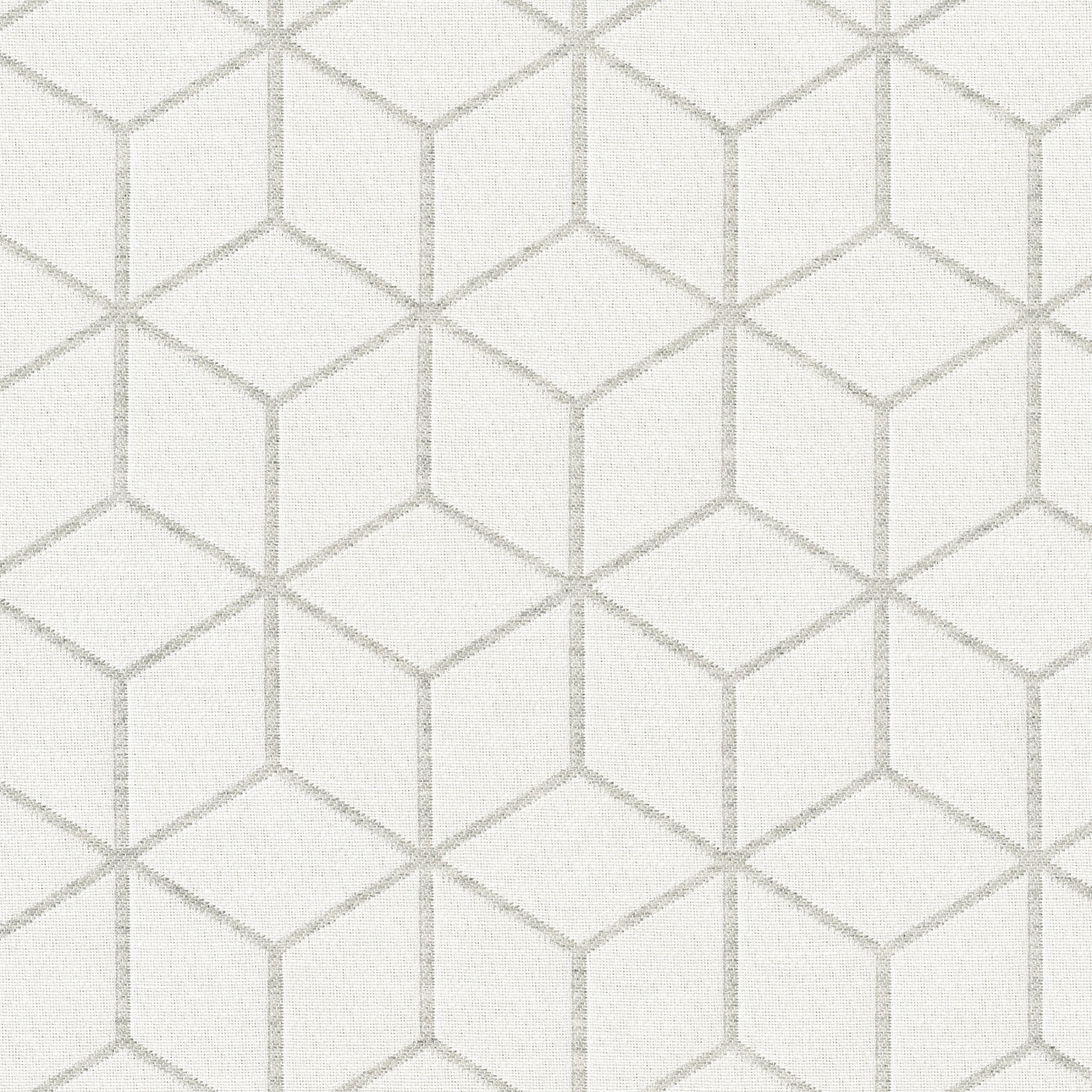Sunny 143-51 motif cubes sur fond blanc