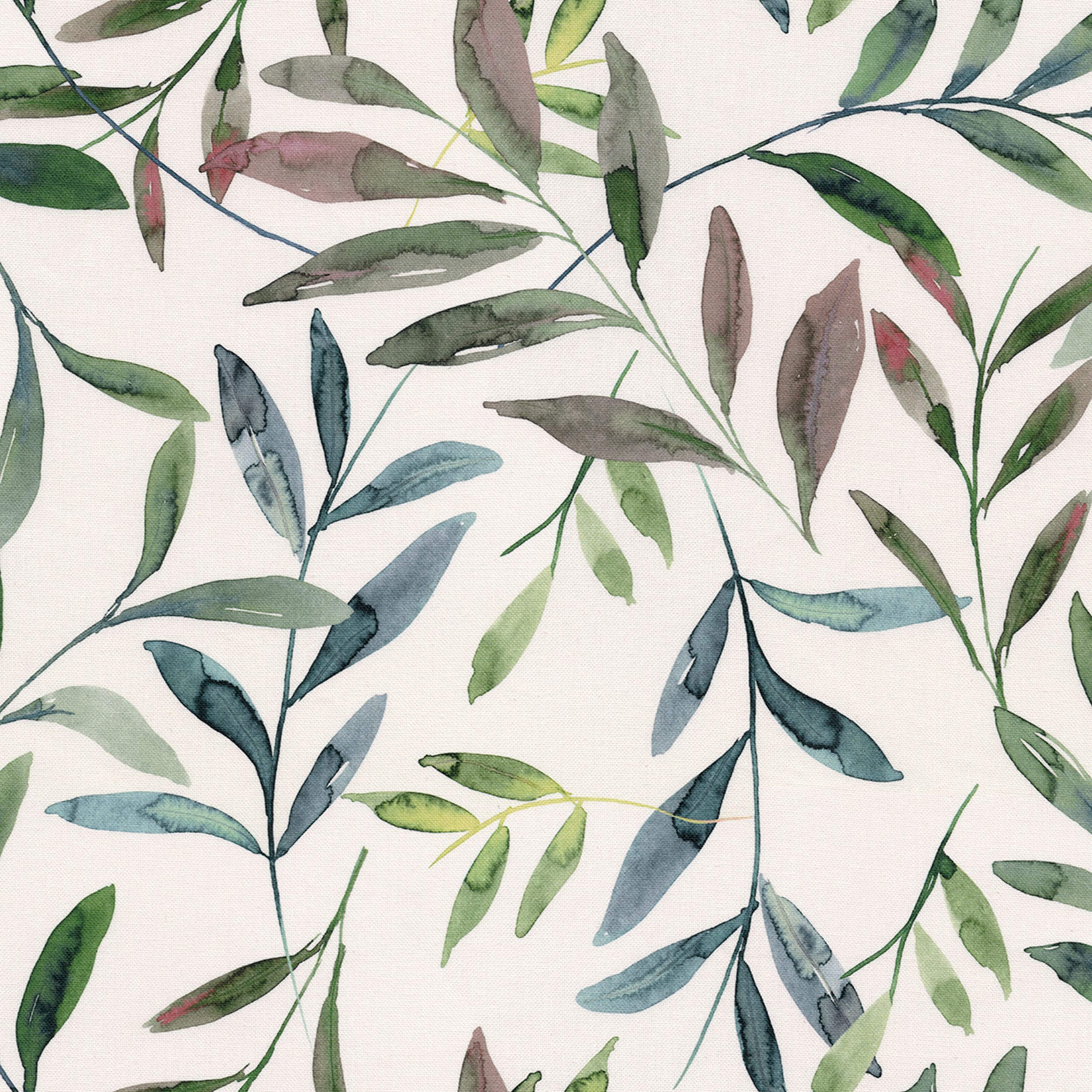Gardenia 144-22 brindilles vertes sur fond blanc