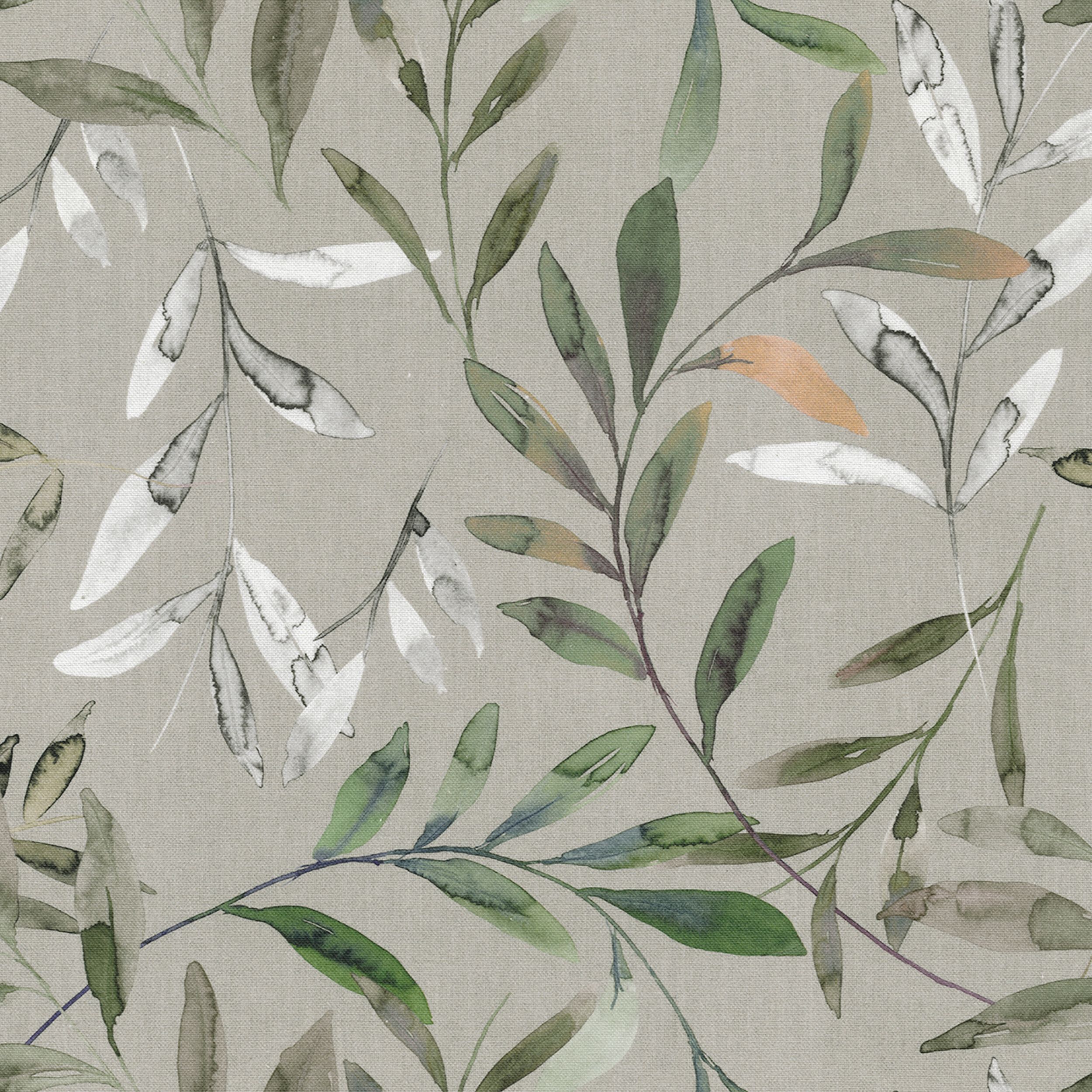 Gardenia 144-23 brindilles vertes sur fond gris