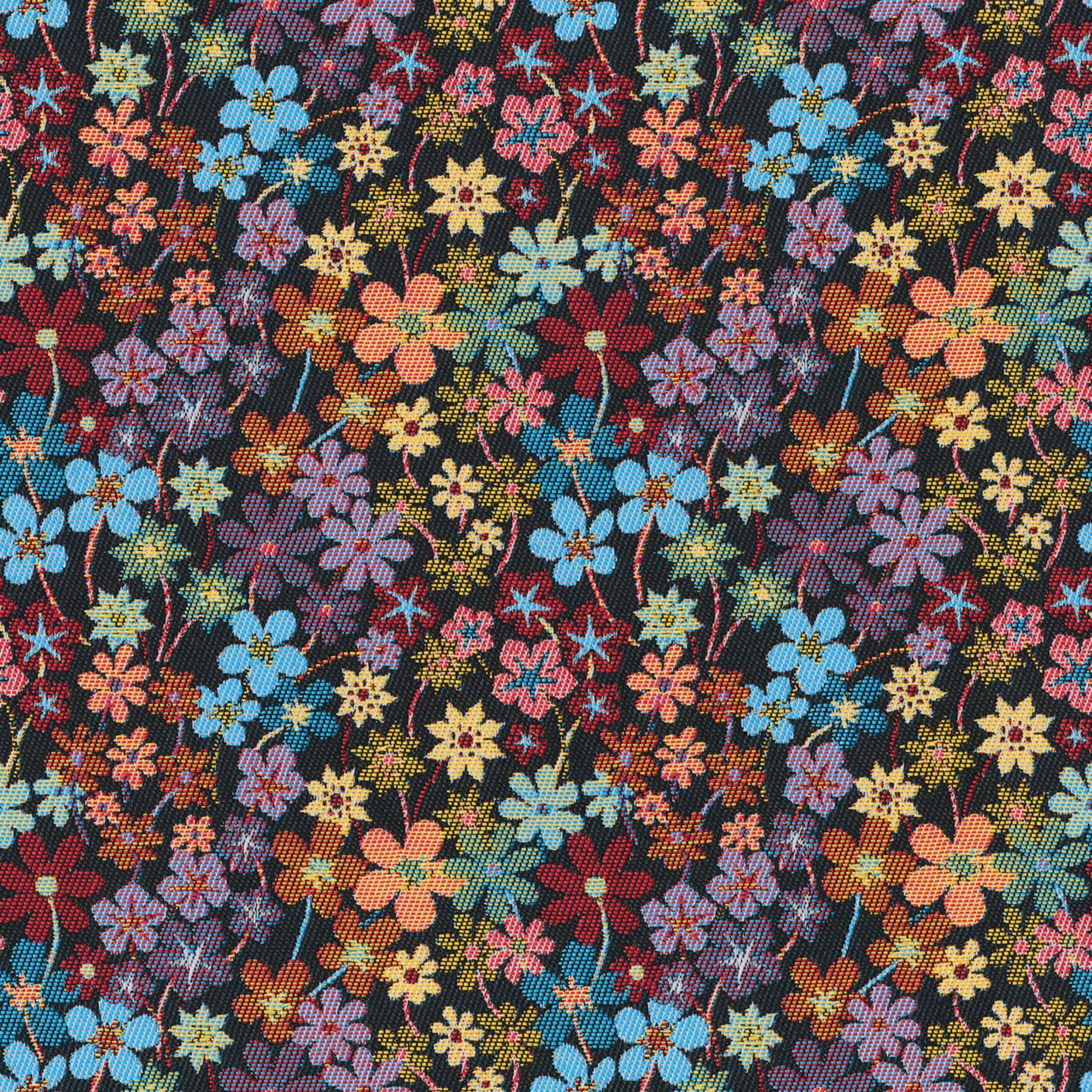 Intenso Premium 144-32 fleurs colorées sur fond noir
