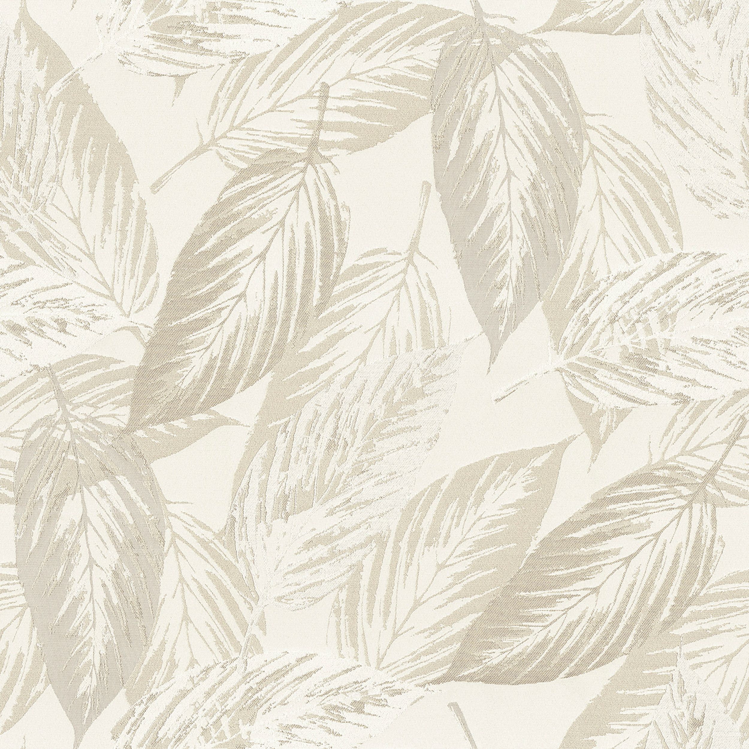 Secret Garden 144-85 feuilles gris-beige