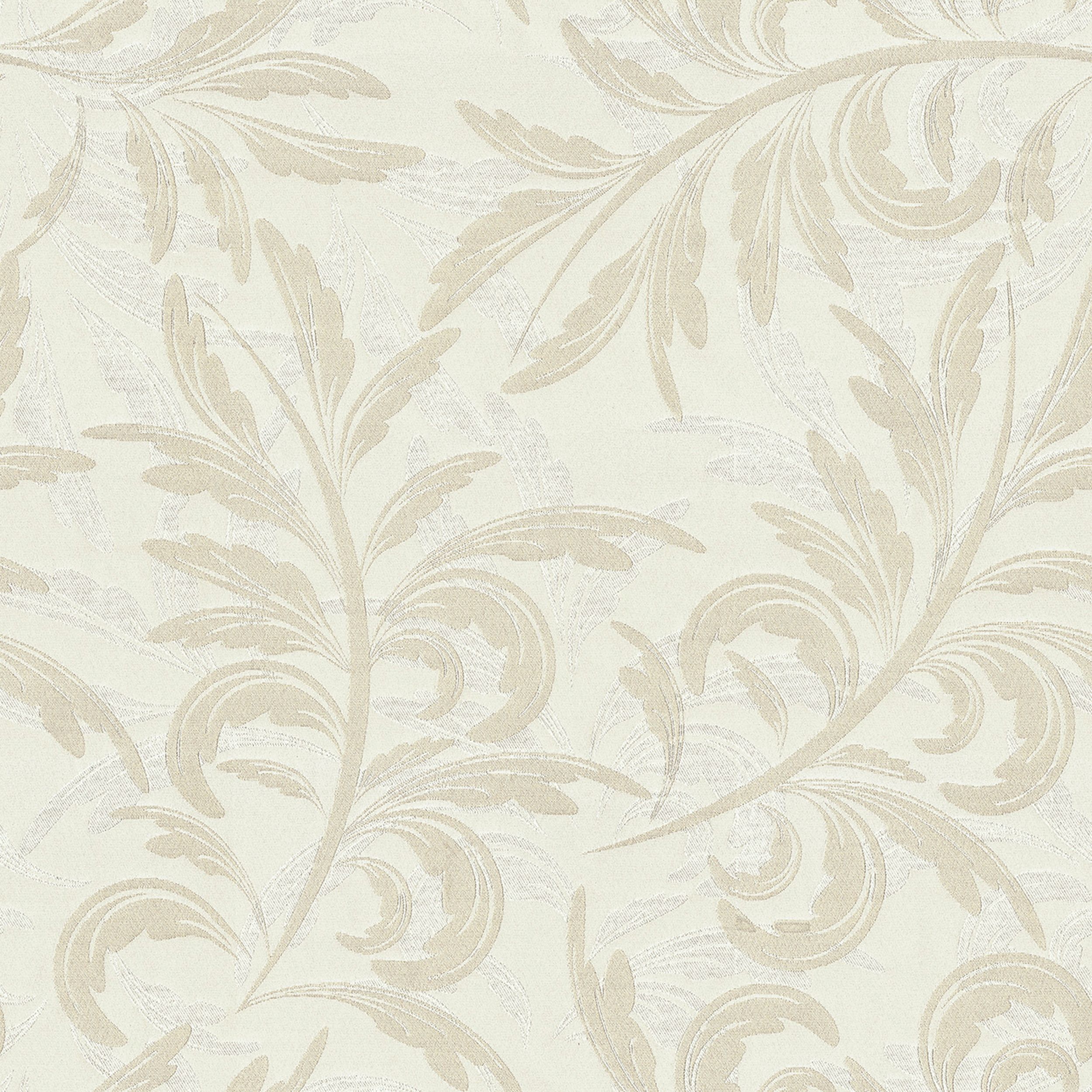 Secret Garden 144-87 feuilles d’acanthe gris-beige