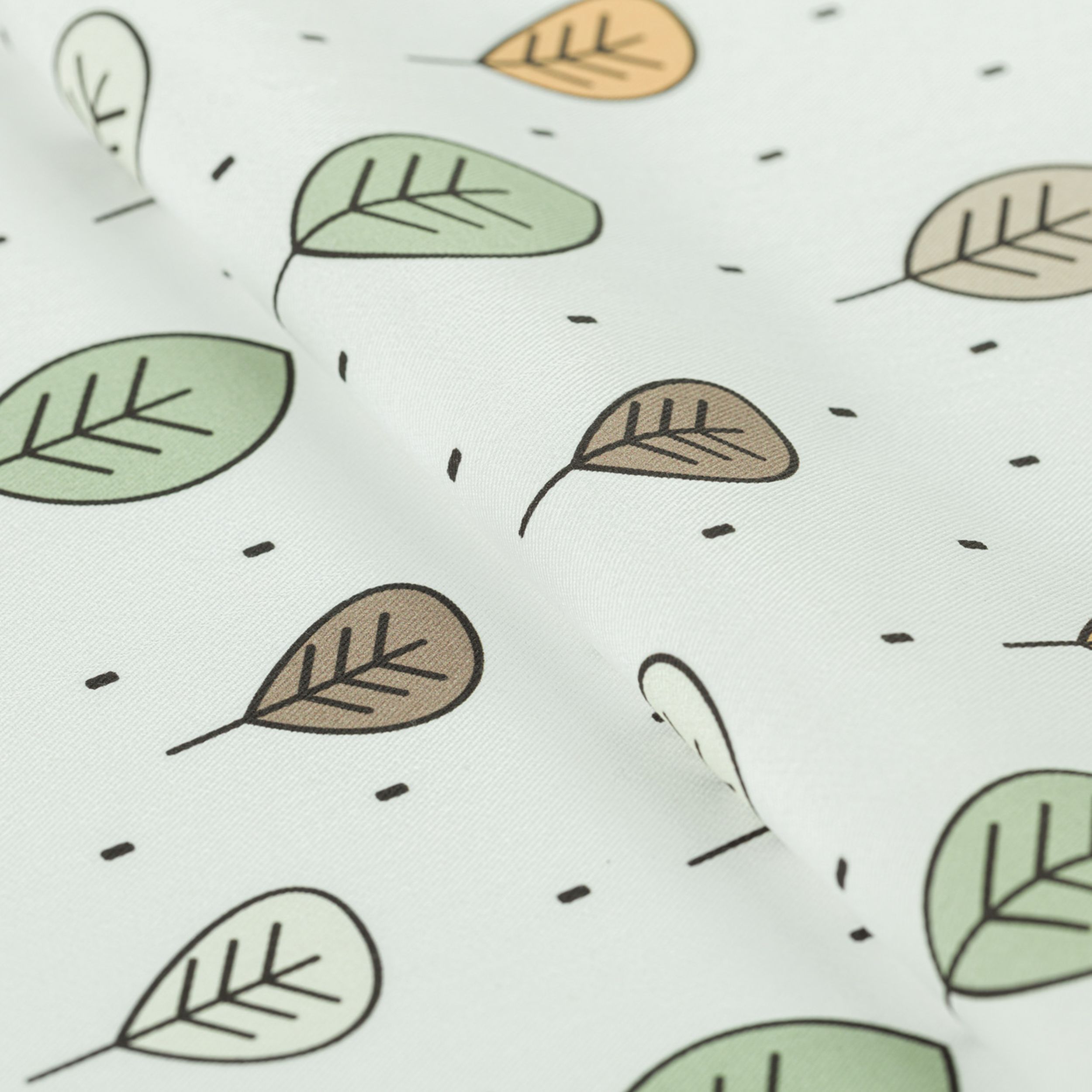 Magic Collection 500-09 feuilles pastel sur fond blanc