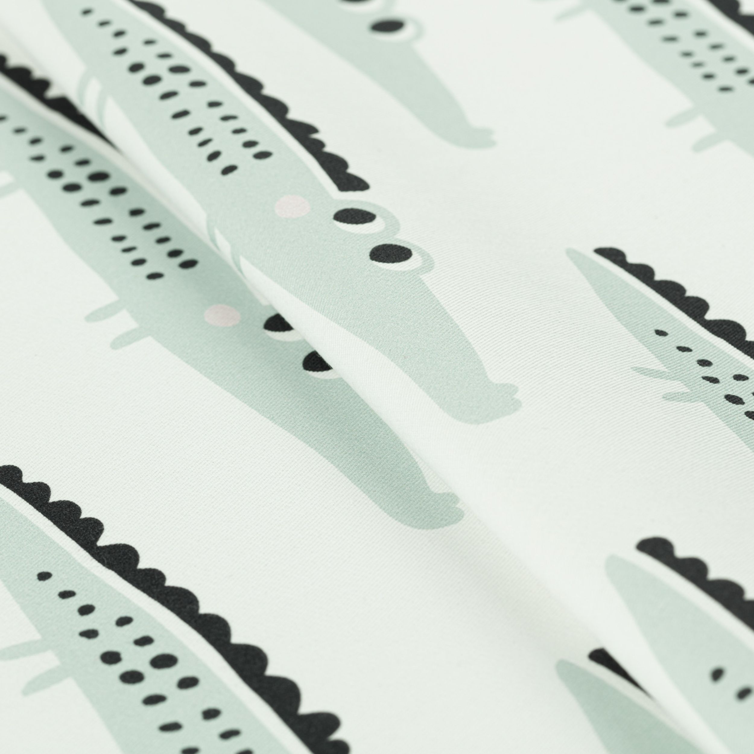 Magic Collection 500-11 crocodiles verts sur fond blanc