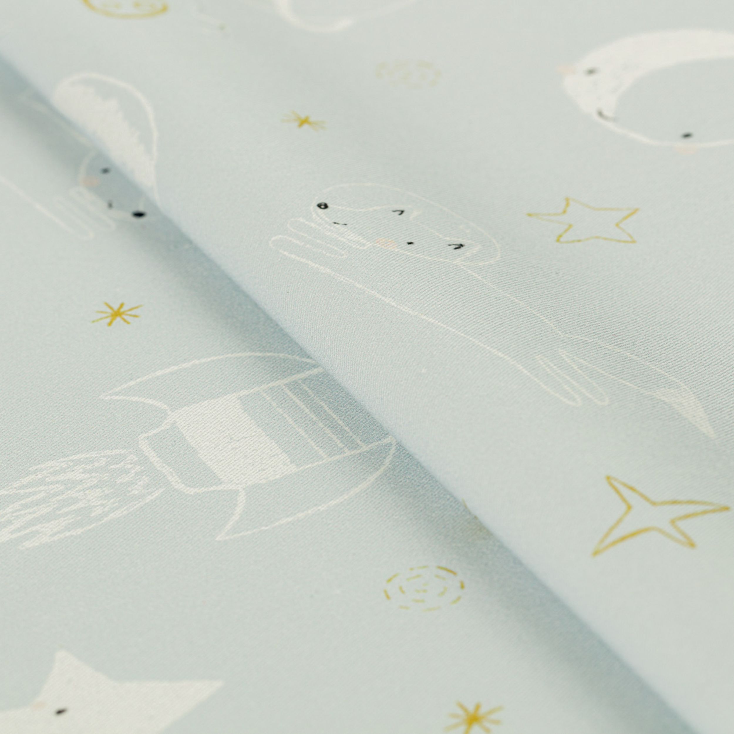 Magic Collection 500-16 motifs spatiaux sur fond bleu clair