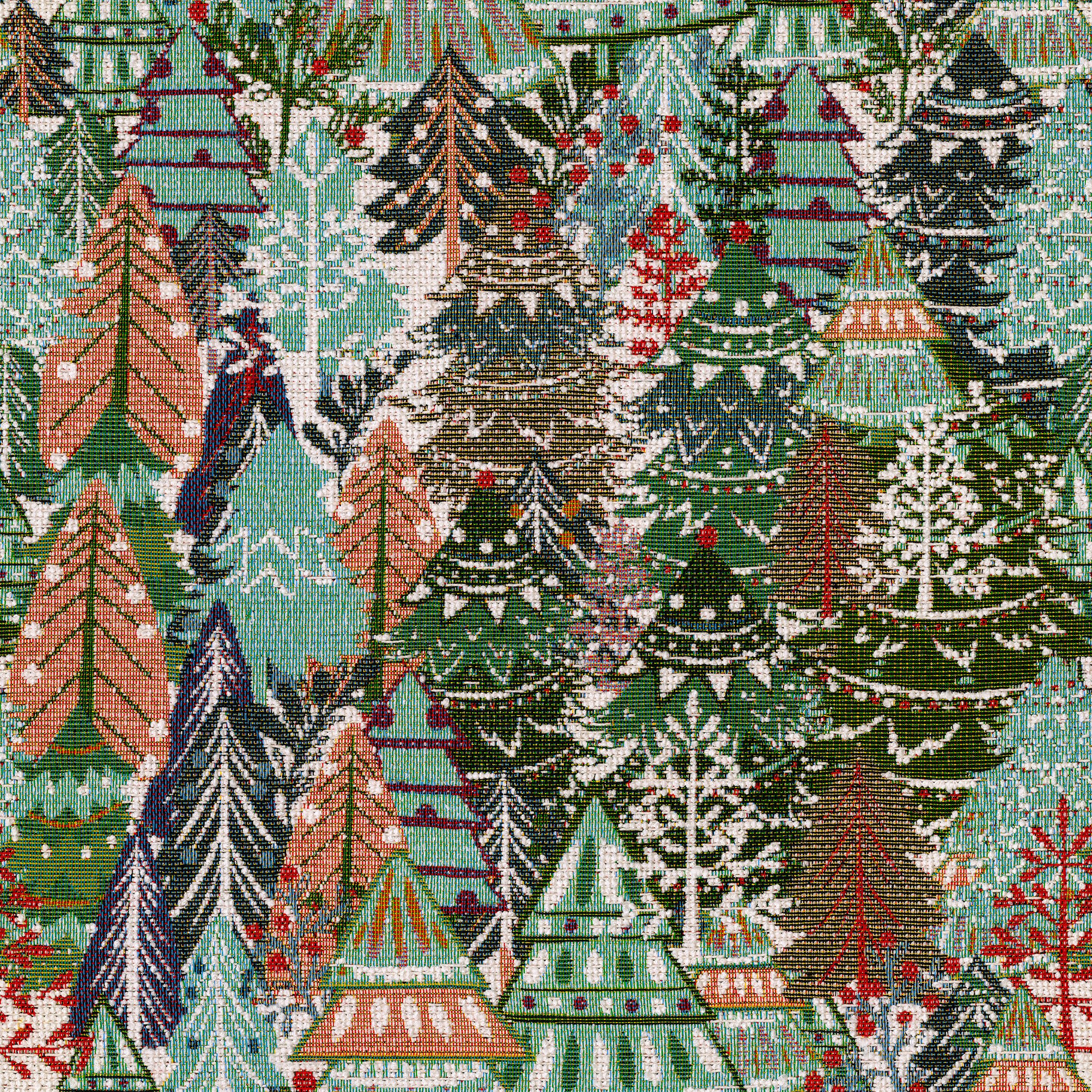 Christmas 629-52 sapins de noël colorés